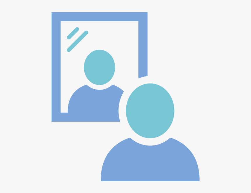 Self Awareness And Eq See In Mirror Icon Hd Png Download Kindpng