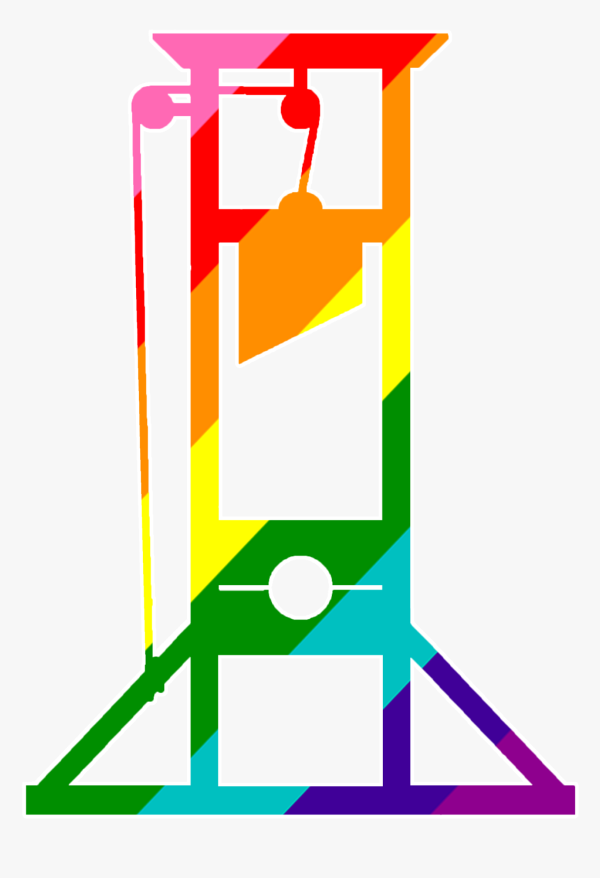 Hi I Made Lgbt Guillotines Because Fuck Rainbow Capitalism
edit - Star Wars France Guillotine, HD Png Download, Free Download