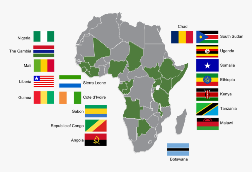 Africa Map , Png Download - Rwanda Rich Or Poor, Transparent Png, Free Download