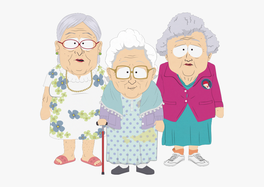 Grandparent Clipart Senior - Cartoon, HD Png Download, Free Download