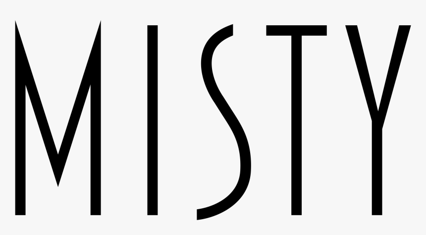 Misty Logo Black And White - Misty Ultra Lights, HD Png Download, Free Download