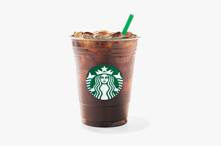 Iced Coffee Cappuccino Latte Cream - Starbucks Iced Americano, HD Png Download, Free Download