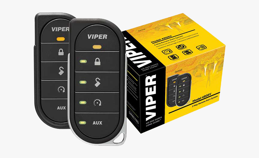 Viper Led 2-way Remote Start System - Viper 2 Way Remote Start, HD Png Download, Free Download