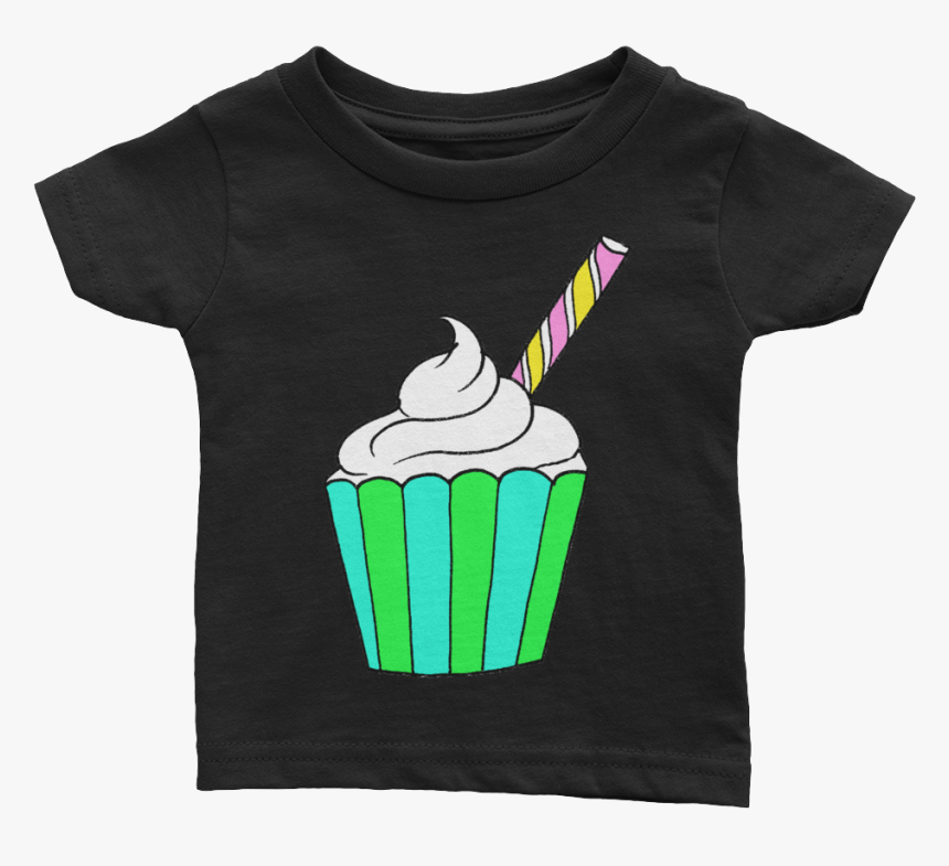 Cute Cupcake Infant Tee - Illustration, HD Png Download, Free Download