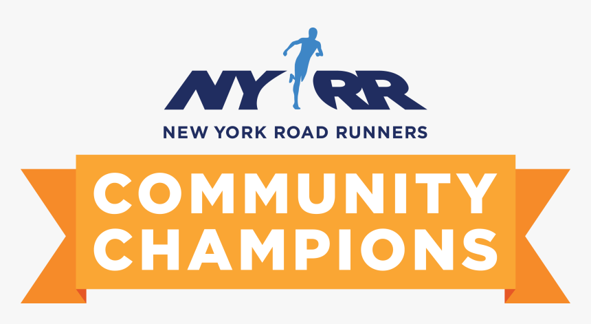 Nyrr Community Champions Logo - New York Road Runners, HD Png Download, Free Download