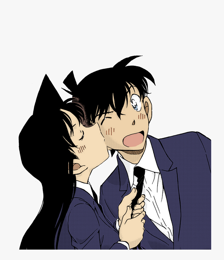 Image - Shinichi Kudo Ran Mouri, HD Png Download, Free Download