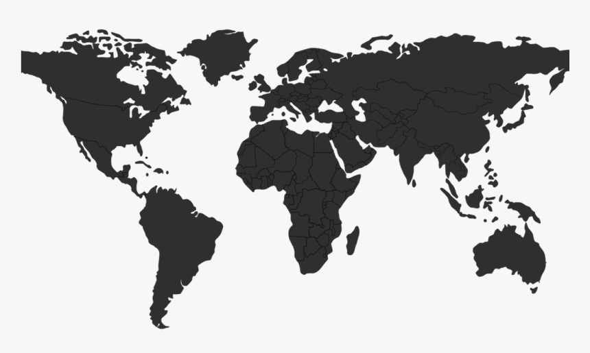 World Map High Resolution Png High Resolution World Map Png, Transparent Png - Kindpng