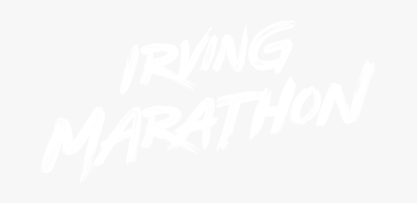 Irving Marathon Png Running Event Virtual - Johns Hopkins Logo White, Transparent Png, Free Download