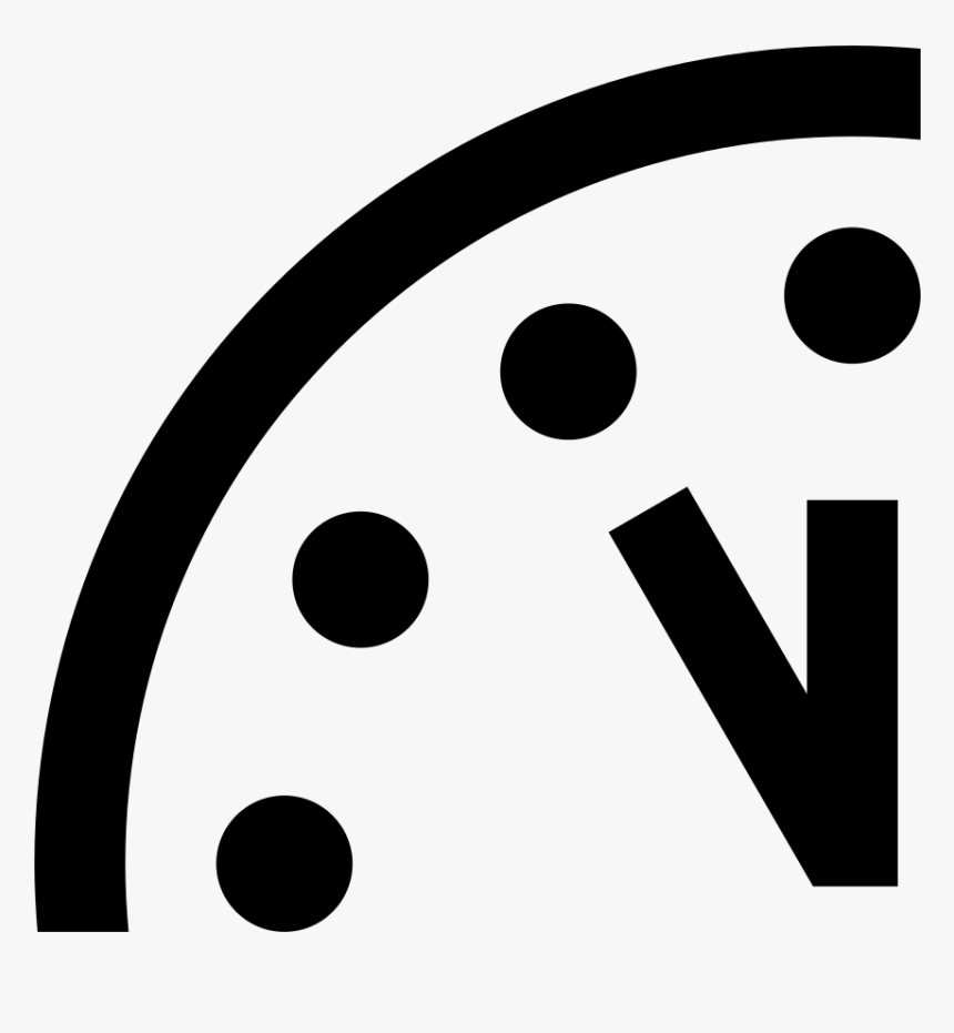 Doomsday Clock 3 Minutes Till Midnight , Png Download - Viimsepäeva Kell, Transparent Png, Free Download