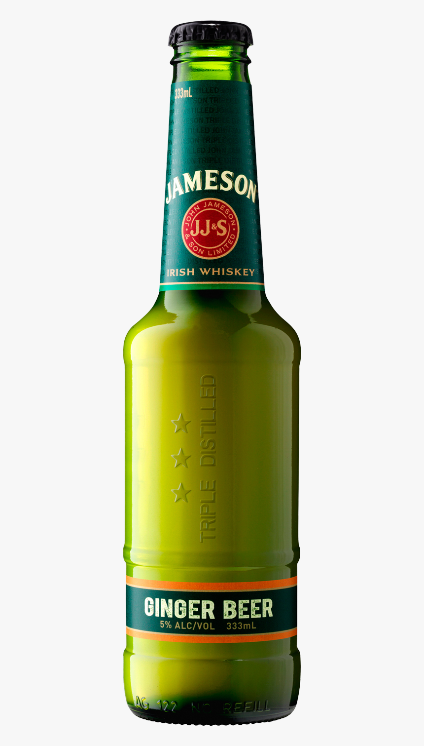 Jameson Irish Whiskey & Ginger Beer 333ml, HD Png Download, Free Download