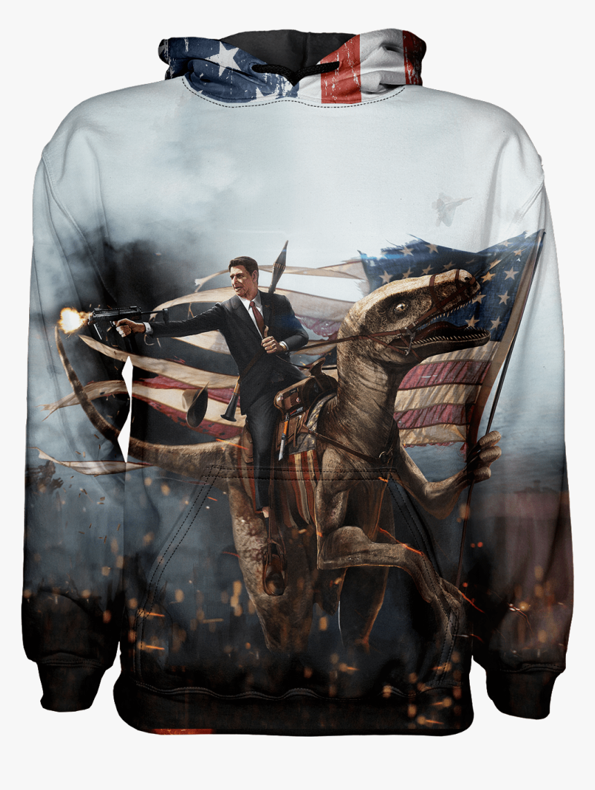 Abe Lincoln On A Dinosaur, HD Png Download, Free Download