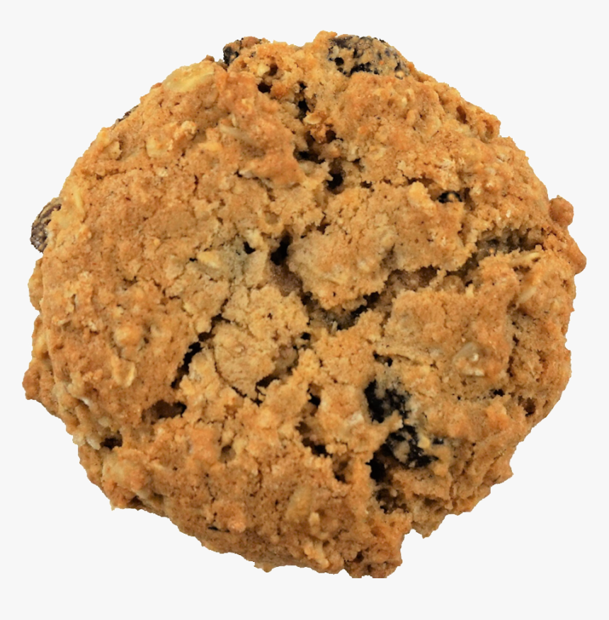 Cinnamon & Raisin Cookie - Oatmeal Raisin Cookie Png, Transparent Png, Free Download