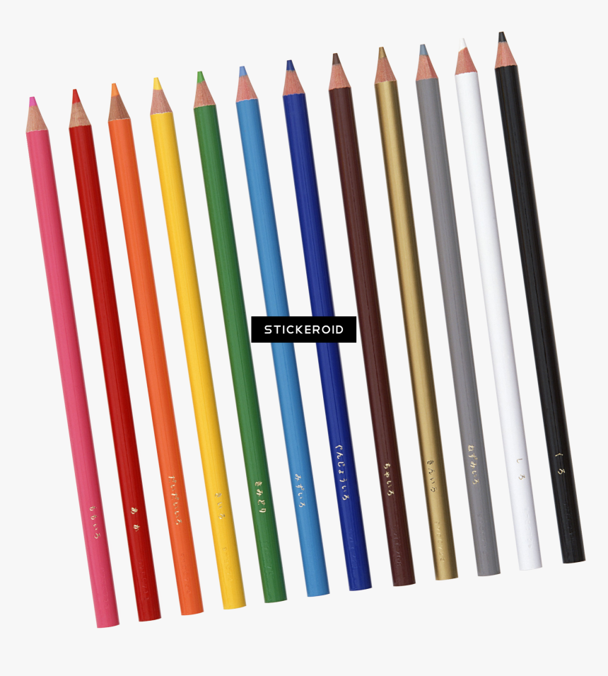 Colorful Pencils Pencil - Statistical Graphics, HD Png Download, Free Download