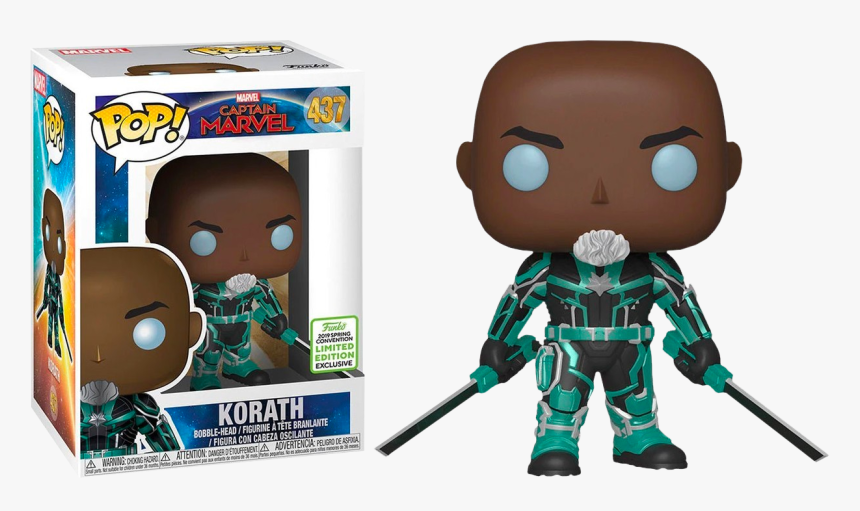 Captain Marvel Korath Funko Pop, HD Png Download, Free Download