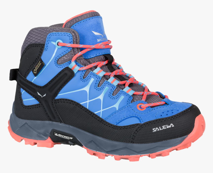 Jr Alp Trainer Mid Gtx Kids Royal Blue - Salewa, HD Png Download, Free Download