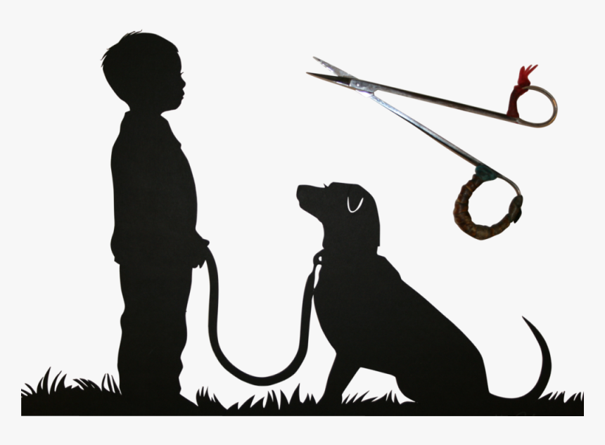 Boy And His Dog For Web, HD Png Download, Free Download