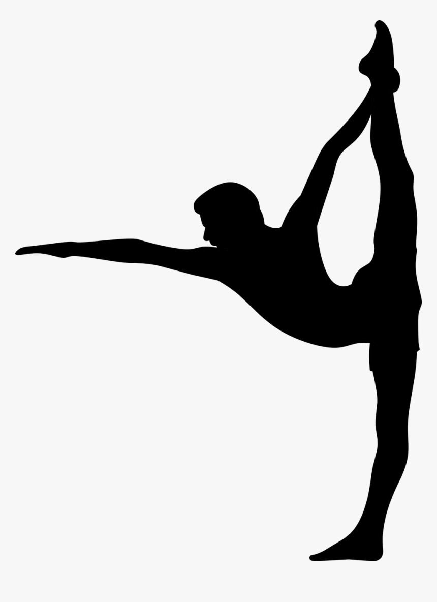 Transparent Background Gymnastics Silhouette, HD Png Download, Free Download