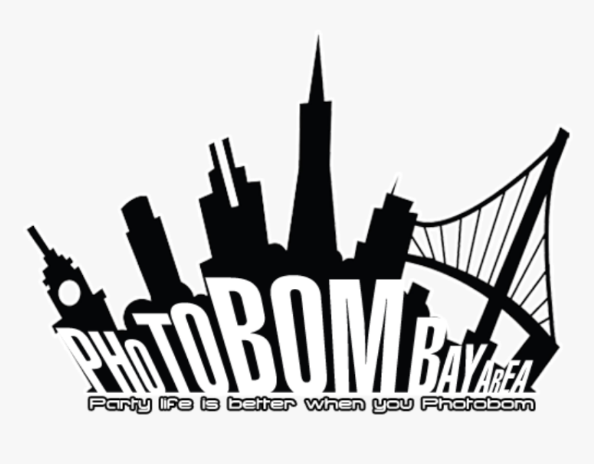 San Francisco Skyline Silhouette Png, Transparent Png, Free Download