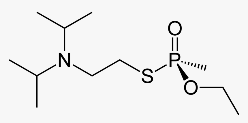 Vx Chemical Structure, HD Png Download, Free Download