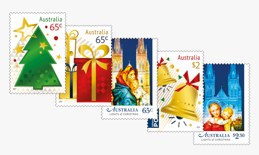 Australia Post Christmas Postage To Uk Australia Christmas Stamps