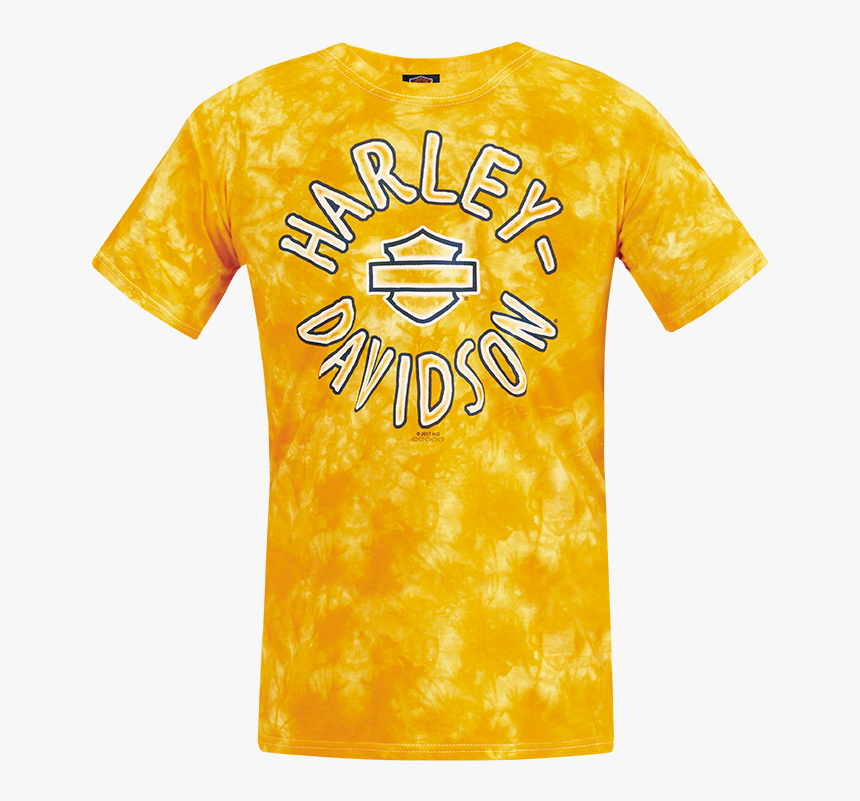 Harley Davidson® Youth Yellow Splash T Shirt •buffalo - Active Shirt, HD Png Download, Free Download