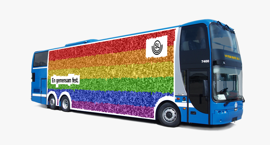 Gay Pride Bus, HD Png Download, Free Download