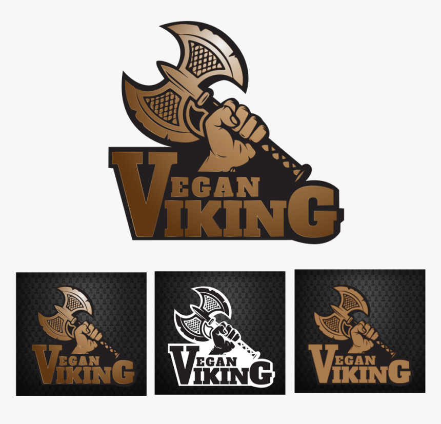 Logo Design By Graphicient For Vegan Viking - Viking Vegan, HD Png Download, Free Download