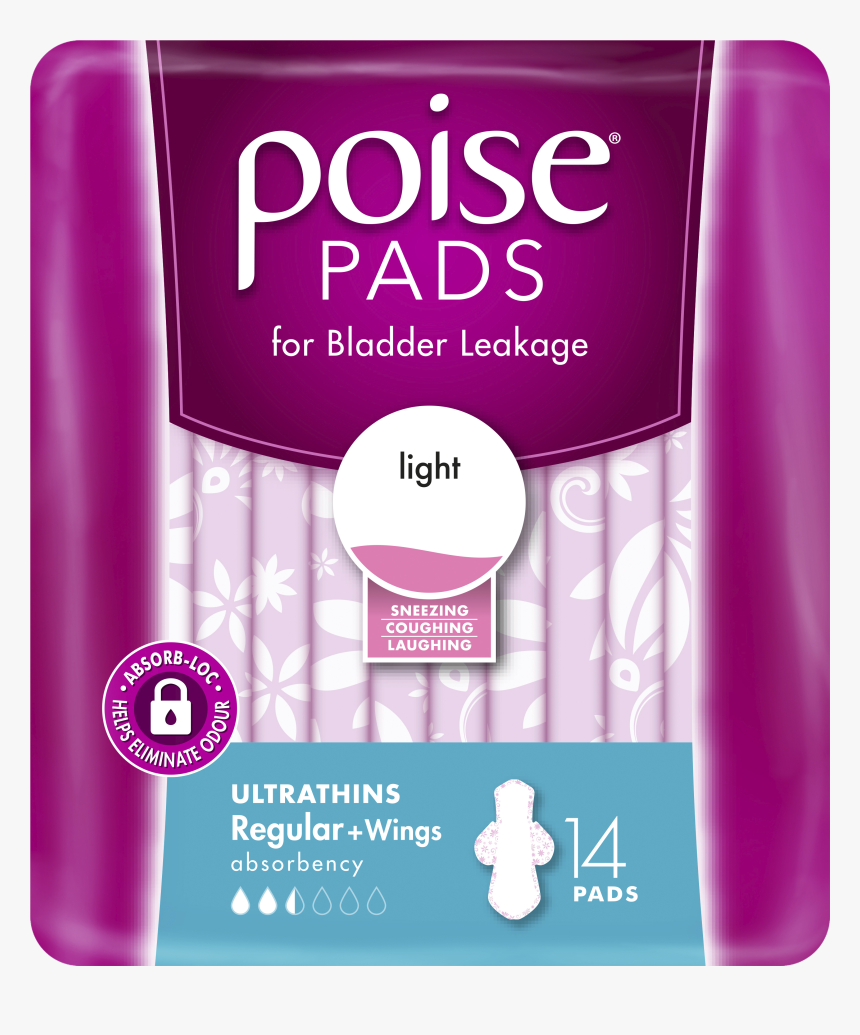 Poise Pads Regular 16, HD Png Download, Free Download