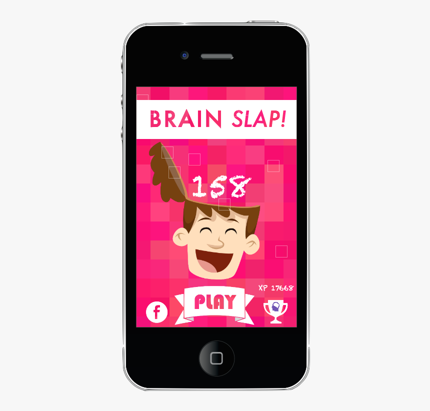 Iphone Slap - Smartphone, HD Png Download, Free Download