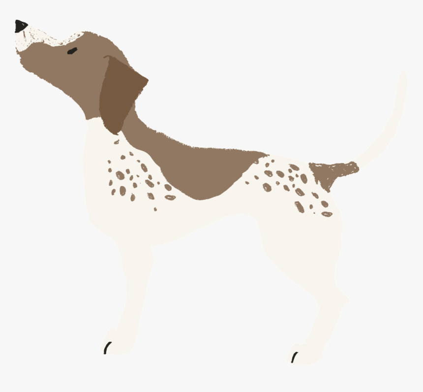 Pintado A Mano De Pie Perro Mascota Perro Y Perro Png - Ancient Dog Breeds, Transparent Png, Free Download