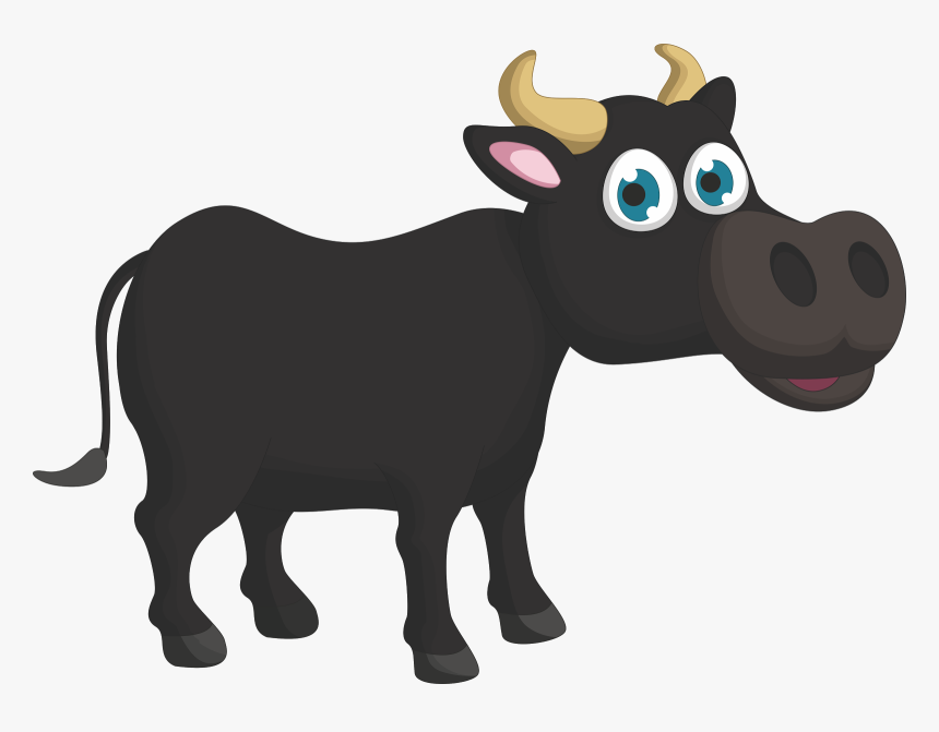 Thumb Image - Cattle Black Cartoon, HD Png Download, Free Download