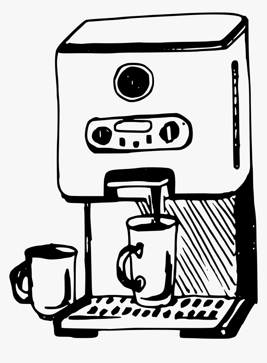 Coffee Machine Clipart, HD Png Download, Free Download