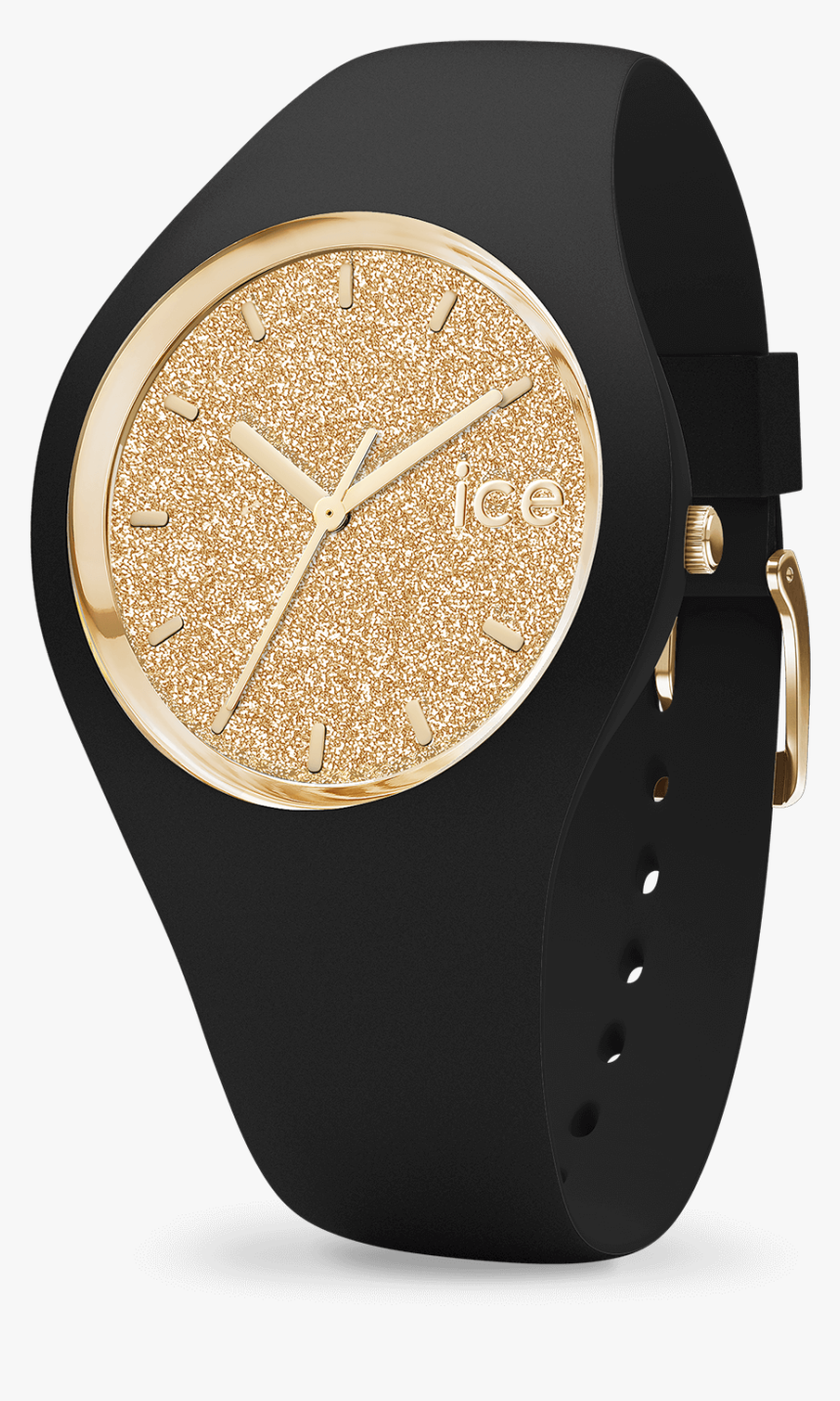 Ice Watch Glitter Black Gold, HD Png Download, Free Download