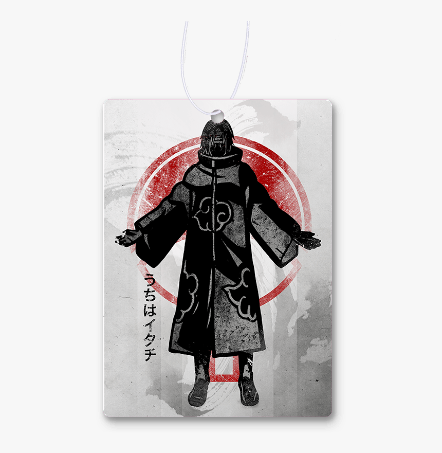 Crimson Itachi Air Freshener - Sasuke Uchiha Akatsuki Gold, HD Png Download, Free Download