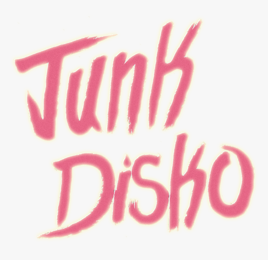 Junk Disko Neon Glowcropped 3 - Calligraphy, HD Png Download, Free Download