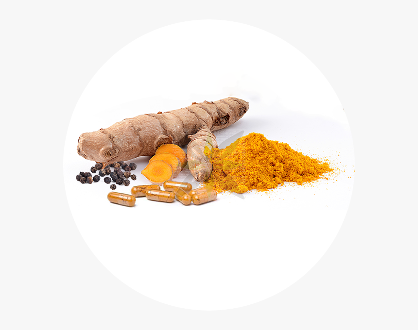 Organic Turmeric With Peperine Caps 600mg - Turmeric Png, Transparent Png, Free Download