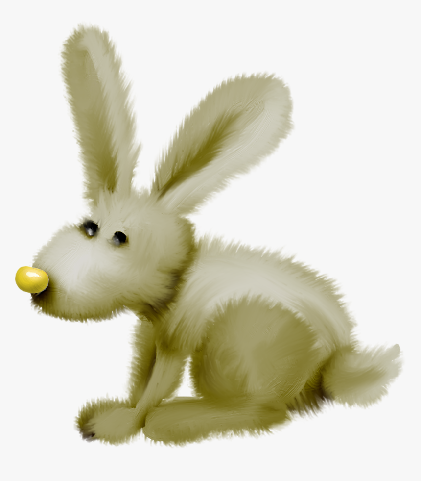 Domestic Rabbit Easter Bunny Hare - Rabbit, HD Png Download, Free Download