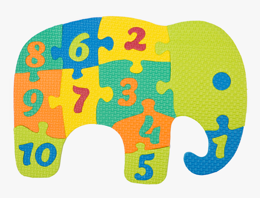 Clipart Elephant Puzzle - Elephant Puzzle Clipart, HD Png Download, Free Download