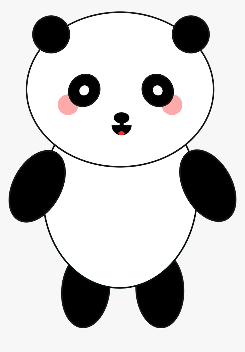 Giant Panda, HD Png Download - kindpng