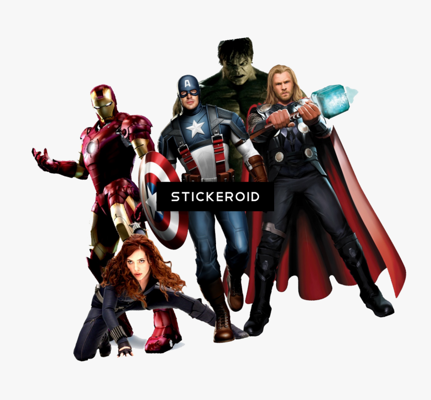 Avengers Image No Background , Png Download - Avengers Team, Transparent Png, Free Download