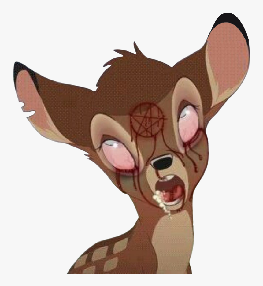 Bambi Zombie, Png Download - Zombie Bambi, Transparent Png - kindpng