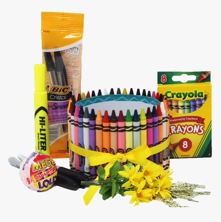 Crayon Bouquet Contents Png - Crayon Bouquet, Transparent Png, Free Download