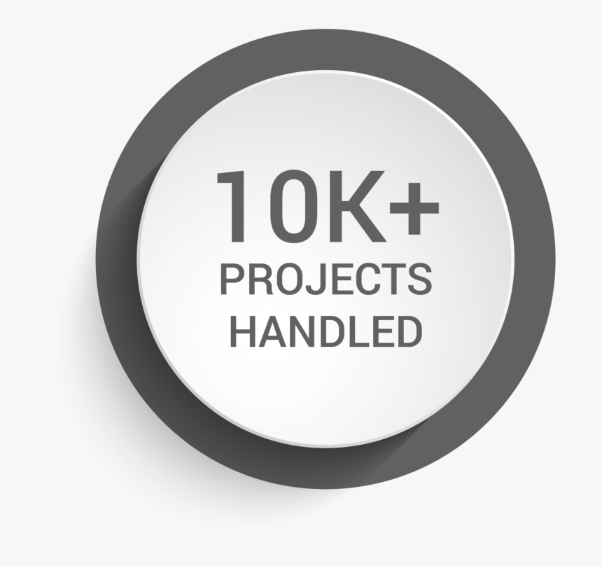 We Handled More Than 10,000 Event And Exhibition Projects - Circle, HD Png Download, Free Download