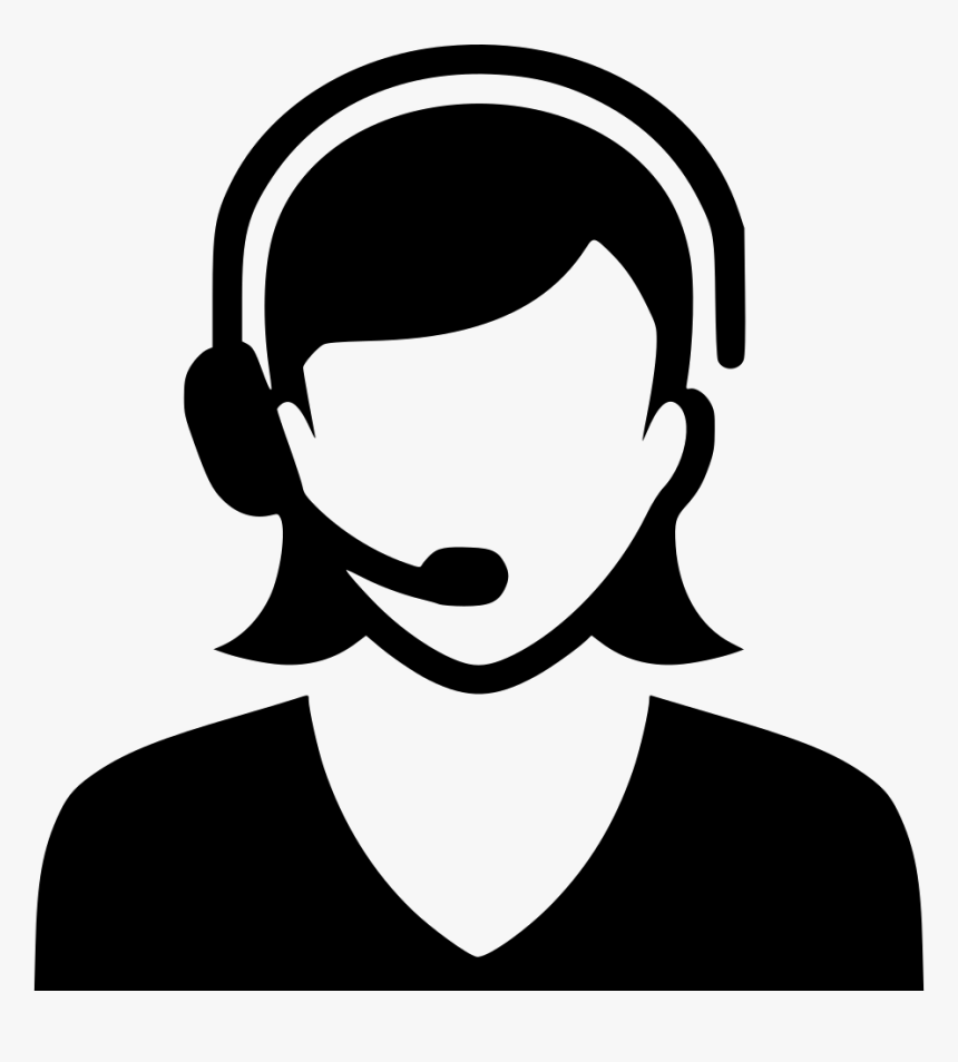 Operator Support Girl - Help Desk Orange Png, Transparent Png, Free Download