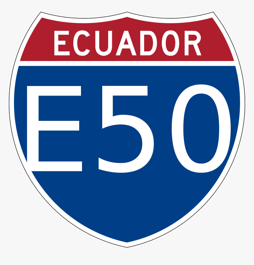 Ecuador Vía Primaria Plantilla - Interstate, HD Png Download, Free Download