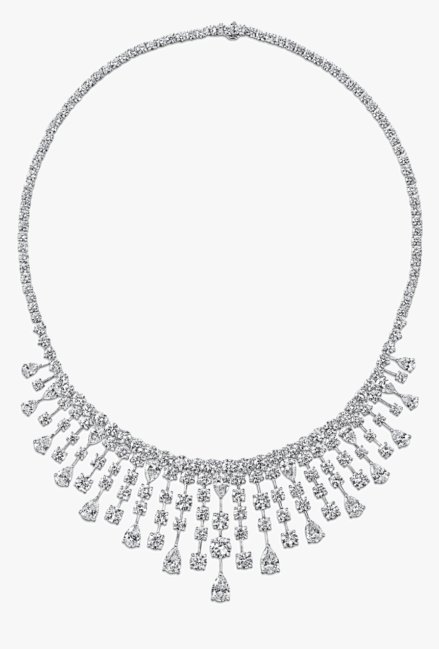 Graff Diamond Necklace Pear, HD Png Download, Free Download