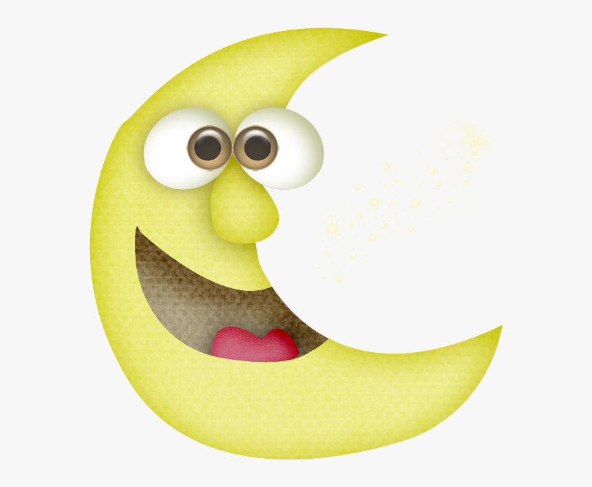 Sol, Lua, Nuvem E Etc - Cartoon, HD Png Download, Free Download