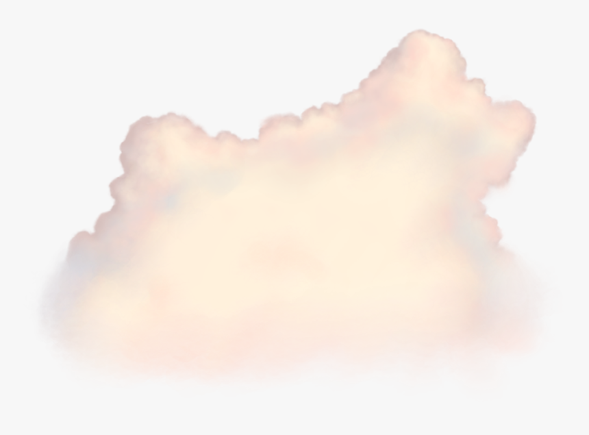 Clouds Medium 1 Pink Stylized - Smoke, HD Png Download, Free Download