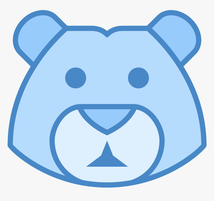 This Is A Picture Of A Bear With No Mouth, HD Png Download, Free Download