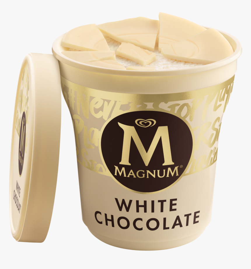 White Chocolate Magnum Ice Cream Bars, HD Png Download, Free Download